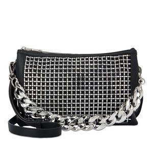 Macy’s black with bling purse